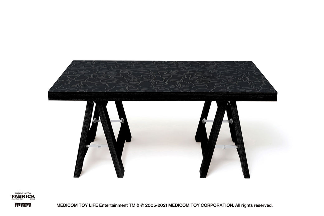 BAPE X FABRICK X KARIMOKU ABC NEON CAMO FOLDING TABLE S BAPE HOME