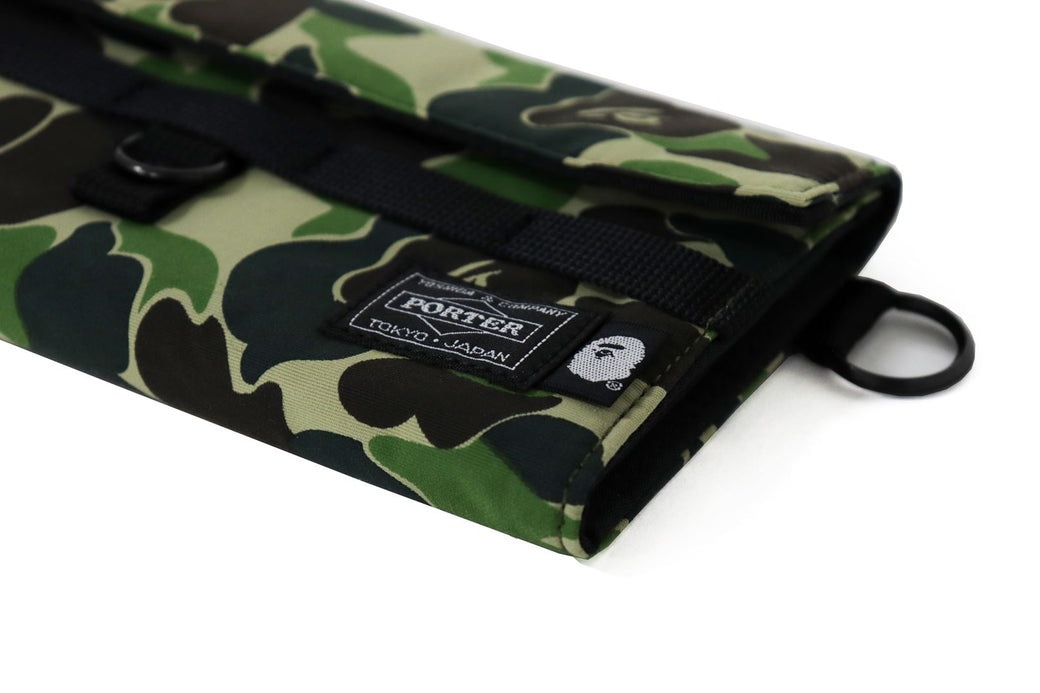 【 BAPE X PORTER 】ABC CAMO LONG WALLET