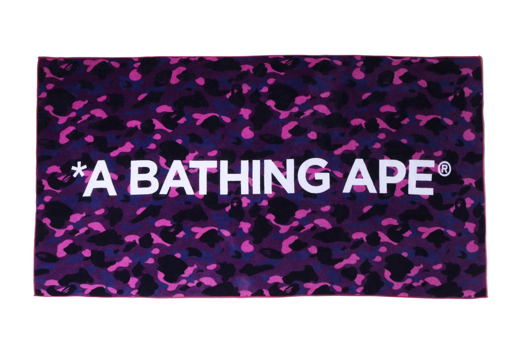 COLOR CAMO BEACH TOWEL