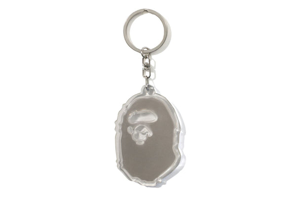 APE HEAD REFLECTIVE KEYCHAIN | bape.com