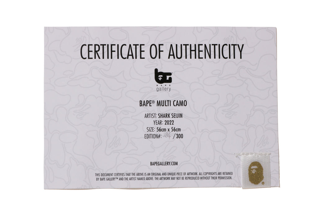 BAPE MULTI CAMO BY SHARK SEIJIN | bape.com