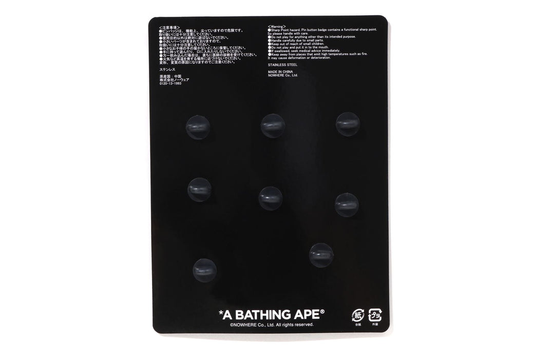 A BATHING APE PINS SET | bape.com