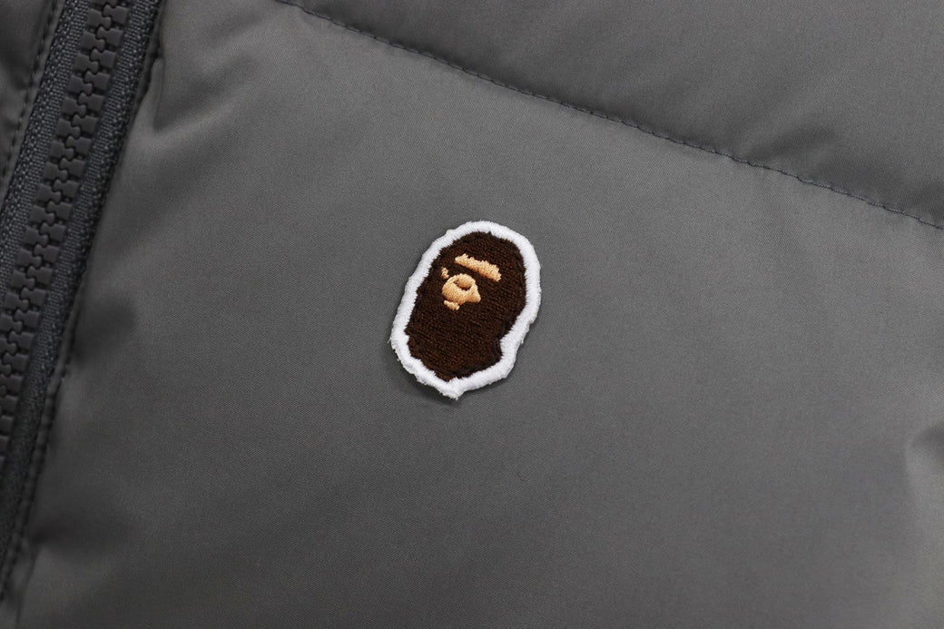 Bape light down jacket best sale