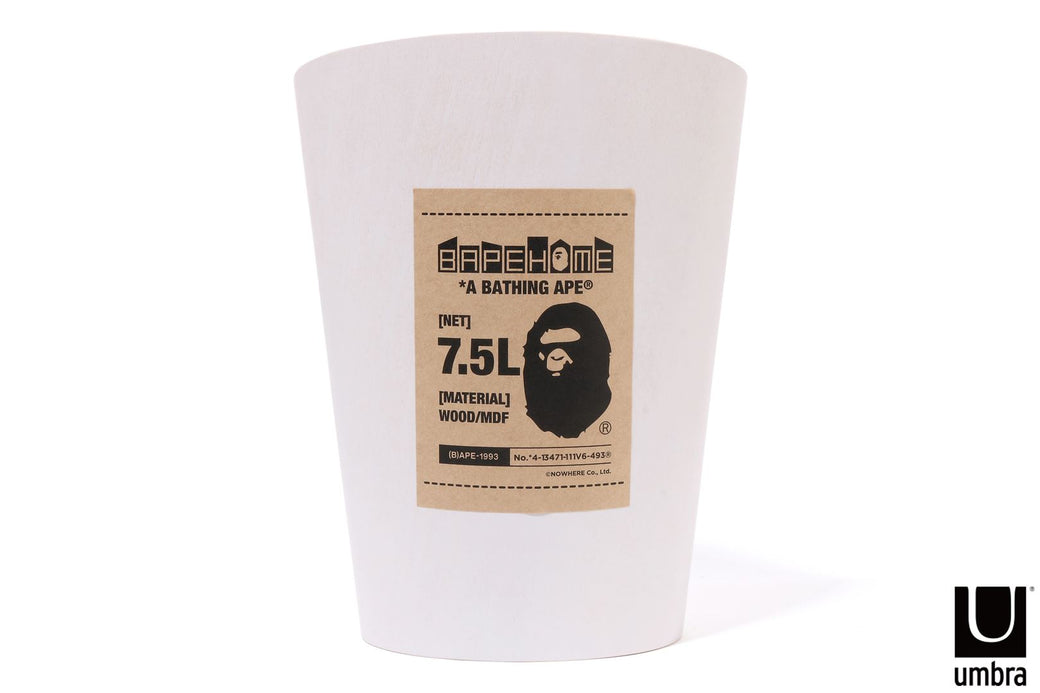 ★APE エイプ 初期 エアーキャンベル缶 インテリア★ BAPE X UMBRA 】WOODROW TRASH CAN | bape.com