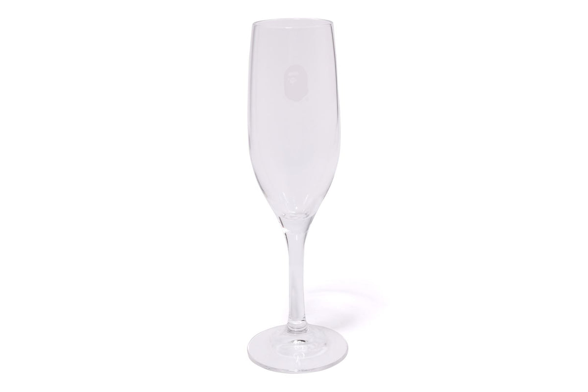 APE HEAD CHAMPAGNE GLASS | bape.com