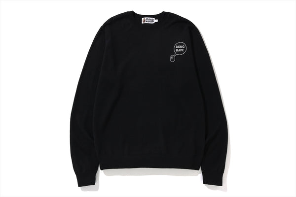 BAPE X DSMG 】CREWNECK KNIT | bape.com