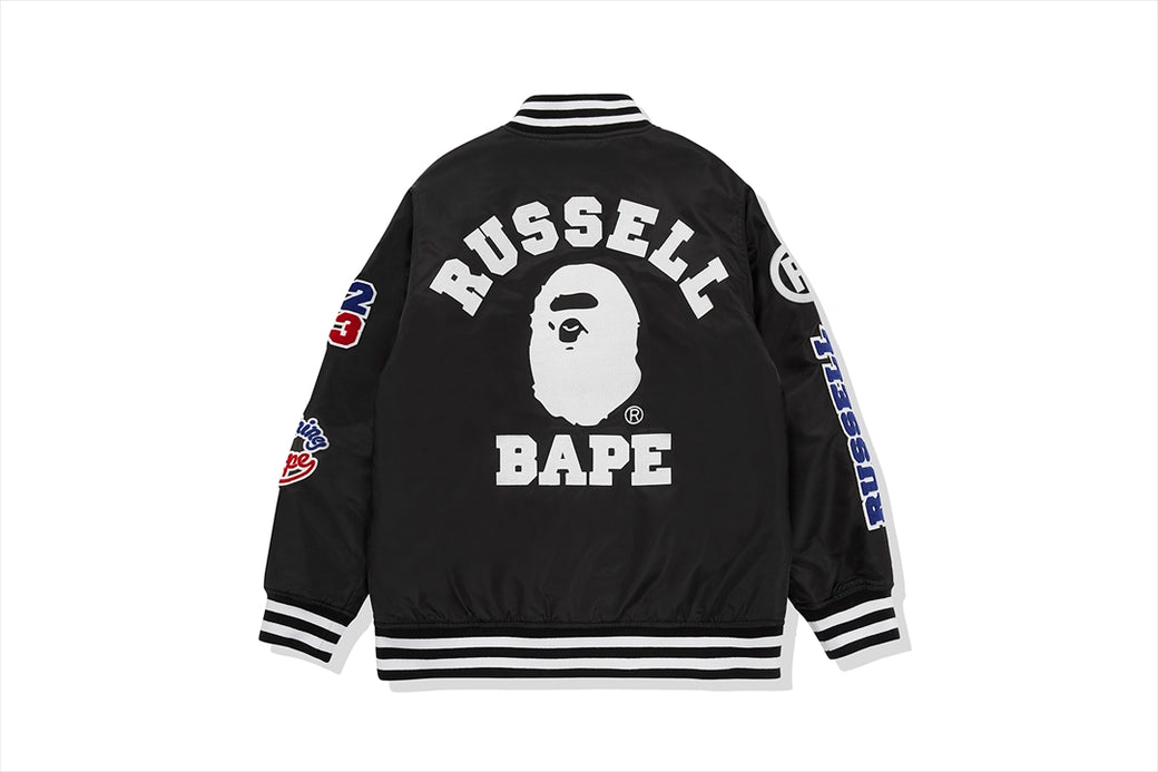 BAPE X RUSSELL COLLEGE PULLOVER Lサイズ635