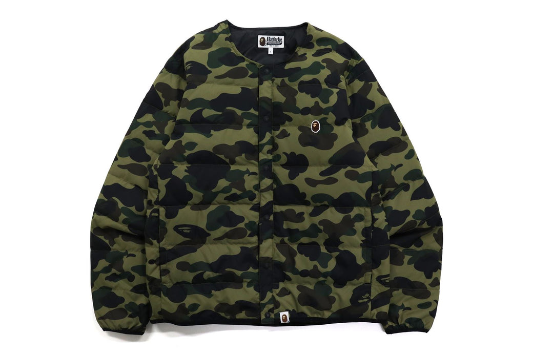 Bape 1st camo down jacket hotsell