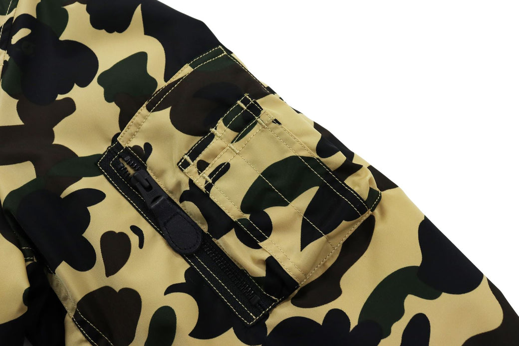 1ST CAMO NYLON TWILL MA-1 | bape.com