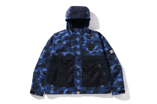 COLOR CAMO RELAXED FIT HOODIE JACKET