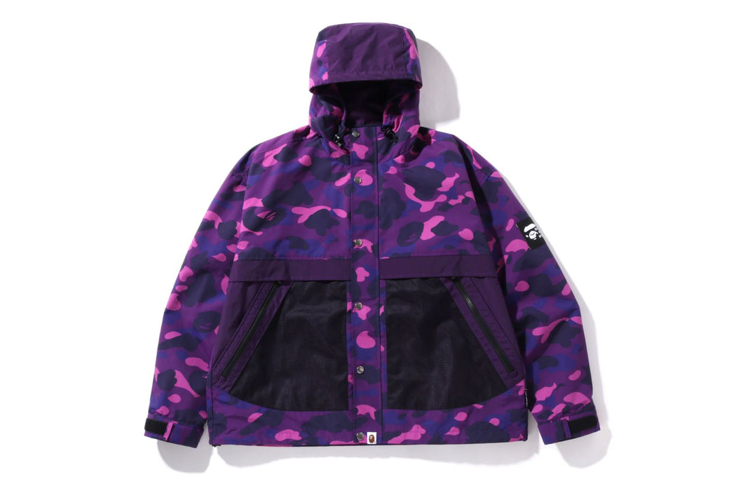 COLOR CAMO RELAXED FIT HOODIE JACKET bape