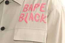 【 BAPE BLACK 】EMBROIDERY HUNTER JACKET