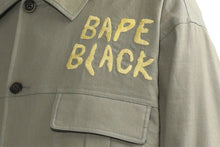 【 BAPE BLACK 】EMBROIDERY HUNTER JACKET