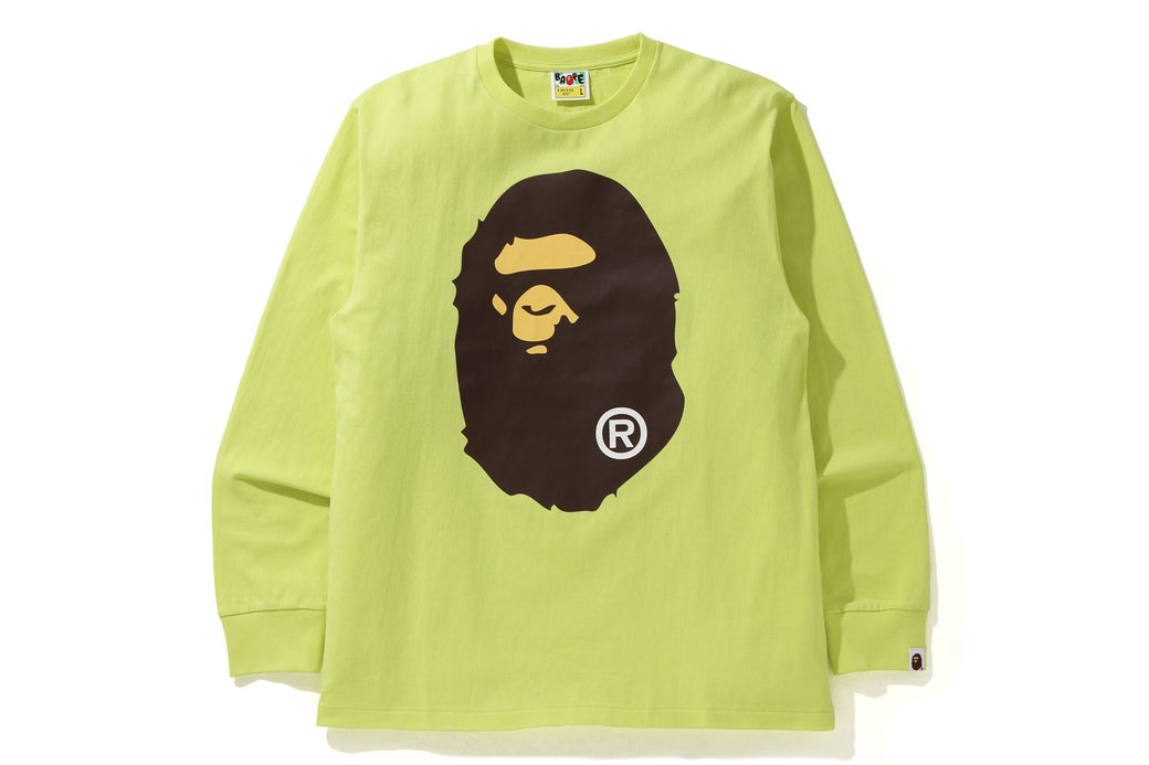 BIG APE HEAD L/S TEE | bape.com