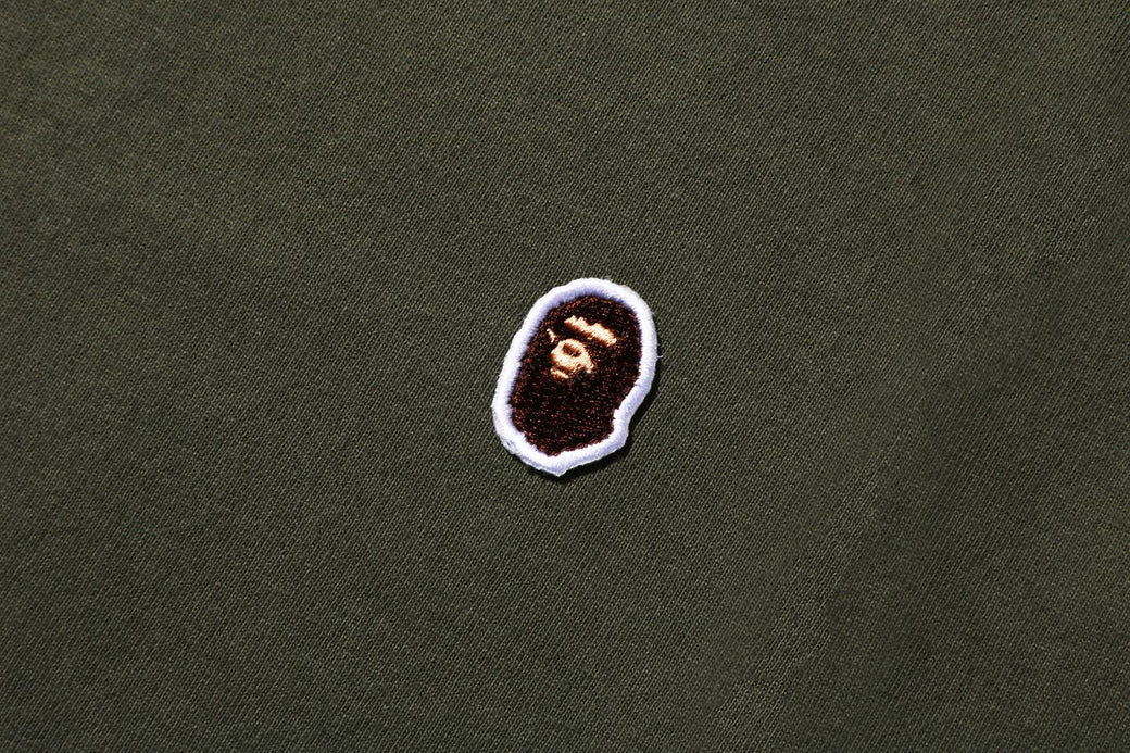 BAPE head one point LS tee Mサイズ A BATHING APE（アベイシングエイプ）の「APE HEAD ONE POINT L