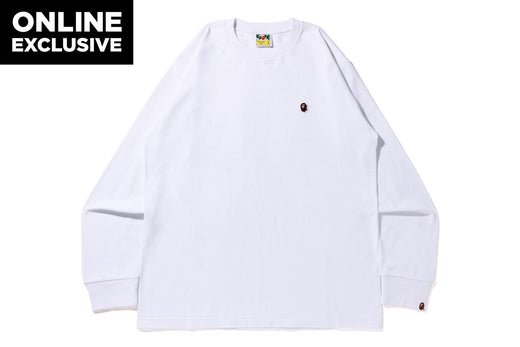 APE HEAD ONE POINT L/S TEE | bape.com