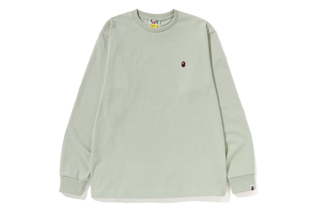 APE HEAD ONE POINT L/S TEE