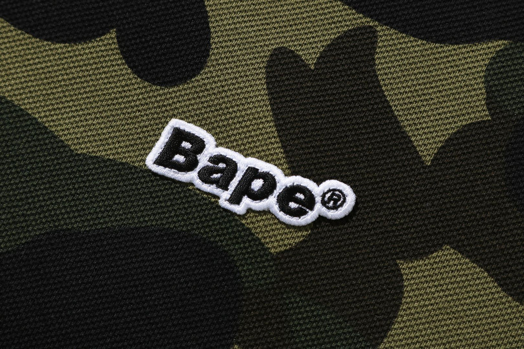 1ST CAMO BAPE PATCHED POLO