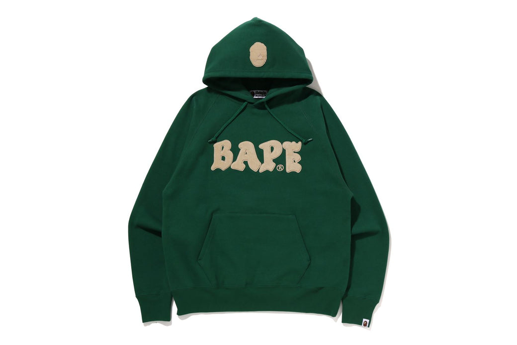 NWT BATHING APE AAPE Green Pullover Hoodie shops