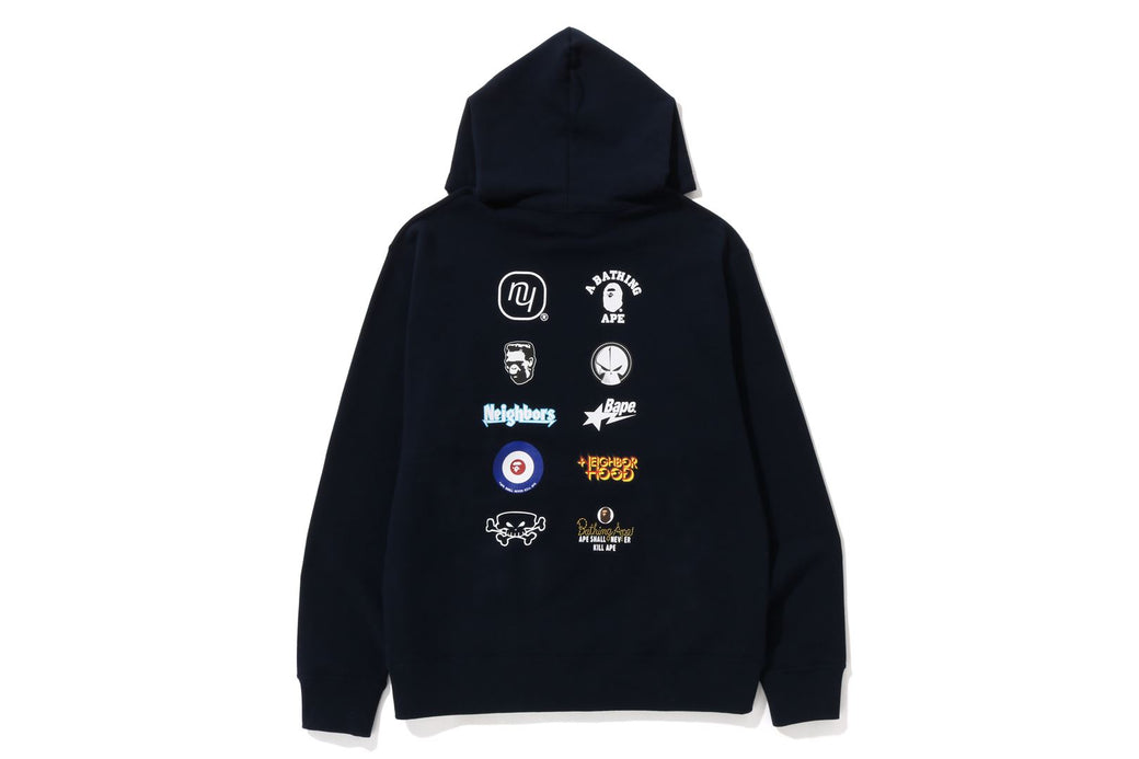 BAPE X NBHD 】RELAXED FIT PULLOVER HOODIE | bape.com