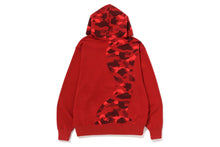 COLOR CAMO COLLEGE CUTTING RELAXED FIT HOODIE