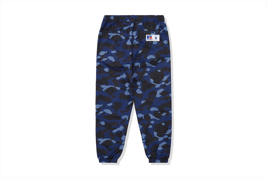 【 BAPE X RUSSELL 】COLOR CAMO TRACK PANTS