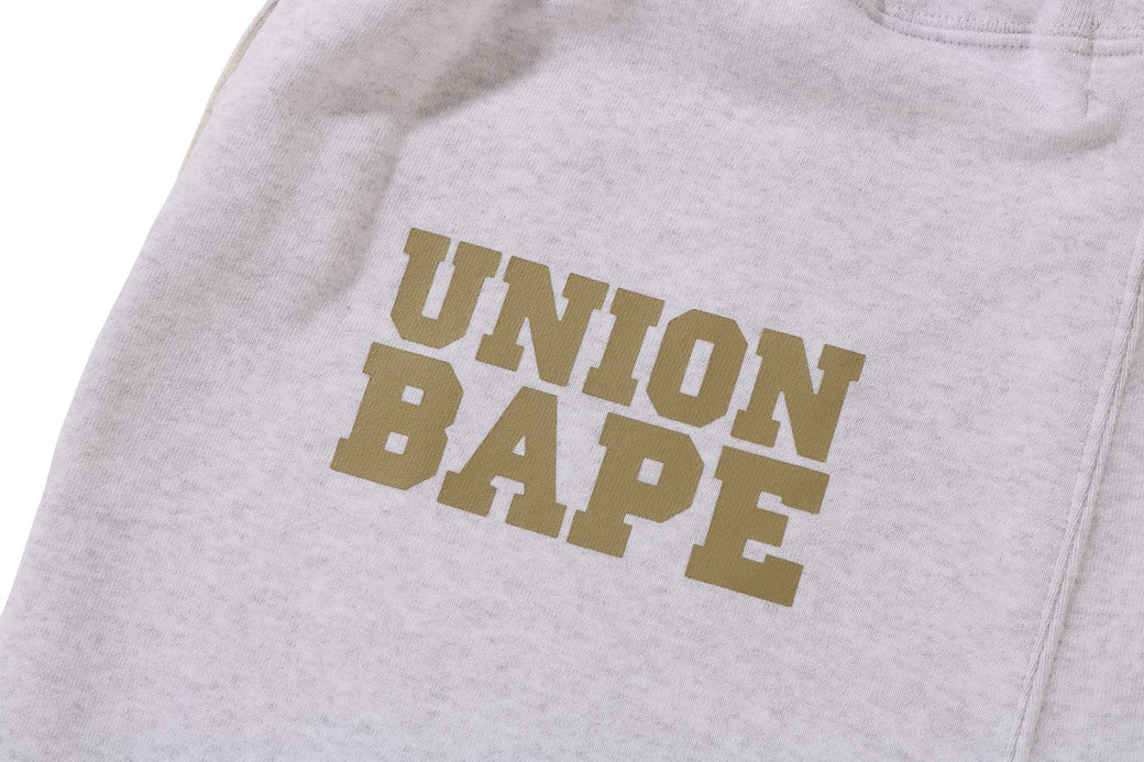 BAPE X UNION 】SWEAT PANTS | bape.com
