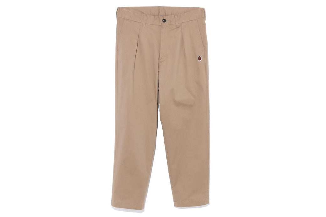 ONE POINT LOOSE FIT CHINO PANTS | bape.com