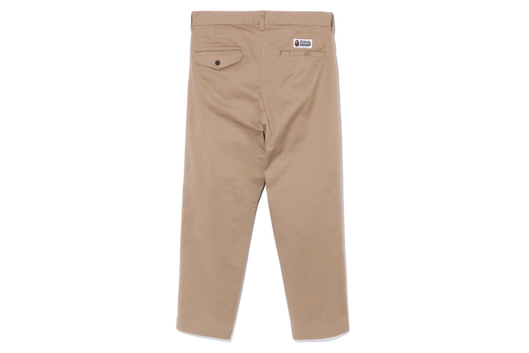 ONE POINT LOOSE FIT CHINO PANTS | bape.com
