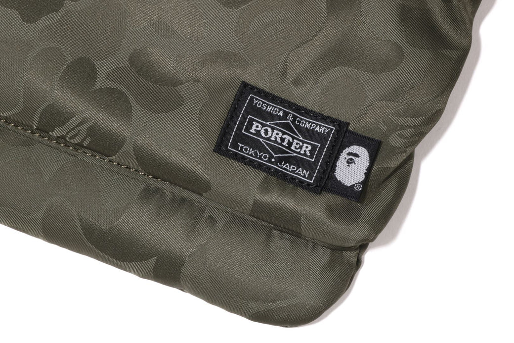 【 BAPE X PORTER 】SOLID CAMO SHOULDER POUCH