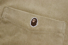 APE HEAD ONE POINT CORDUROY RELAXED FIT WORK SHIRT