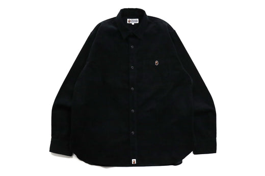APE HEAD ONE POINT CORDUROY RELAXED FIT WORK SHIRT