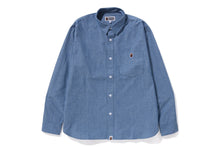 ONE POINT RELAXED FIT CHAMBRAY SHIRT