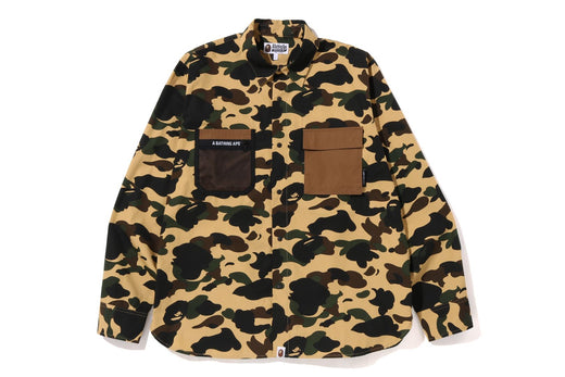 1ST CAMO OUTDOOR DETAIL POCKET RELAXED FIT SHIRT | bape.com