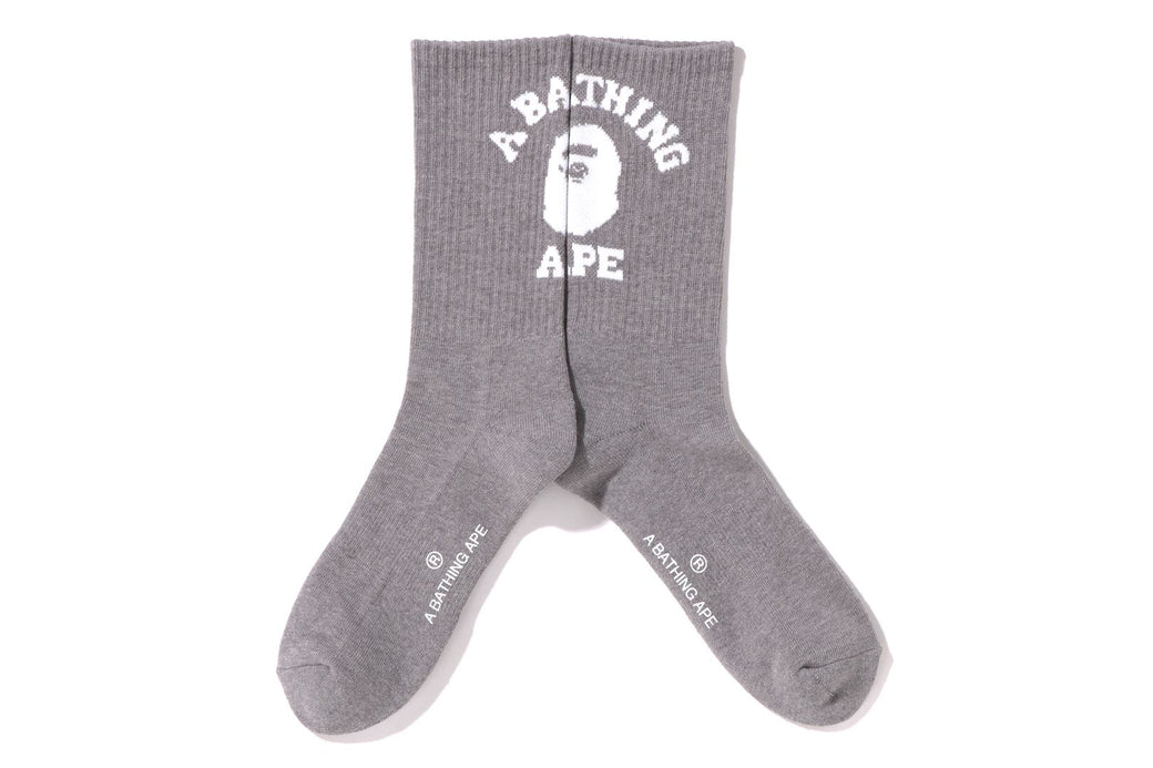 2024 NEW A BATHING APE® MEN College Sock Collectible LIMITED EDITION®