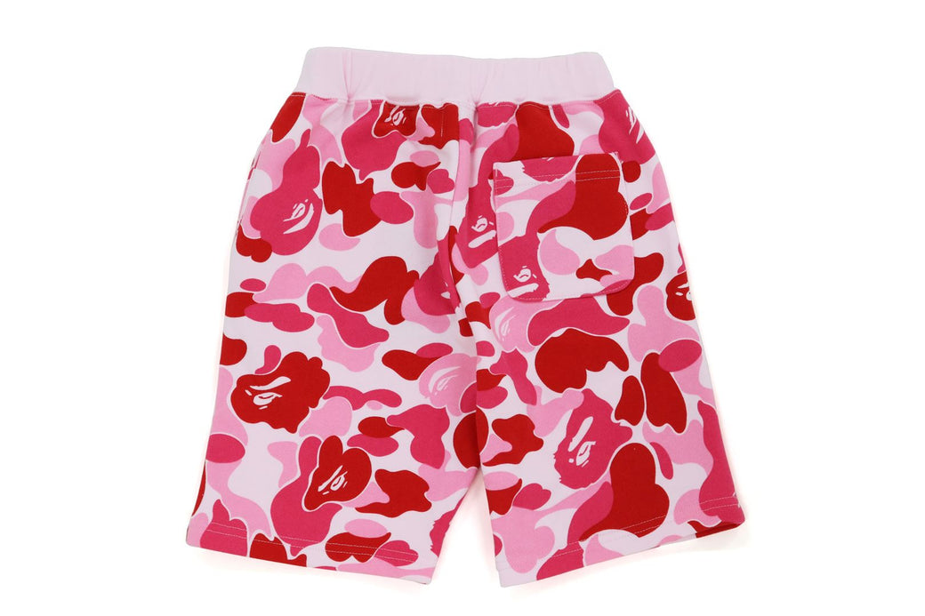 BIG ABC CAMO SHARK SWEAT SHORTS | bape.com