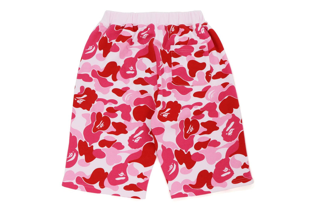 BIG ABC CAMO SHARK SWEAT SHORTS | bape.com