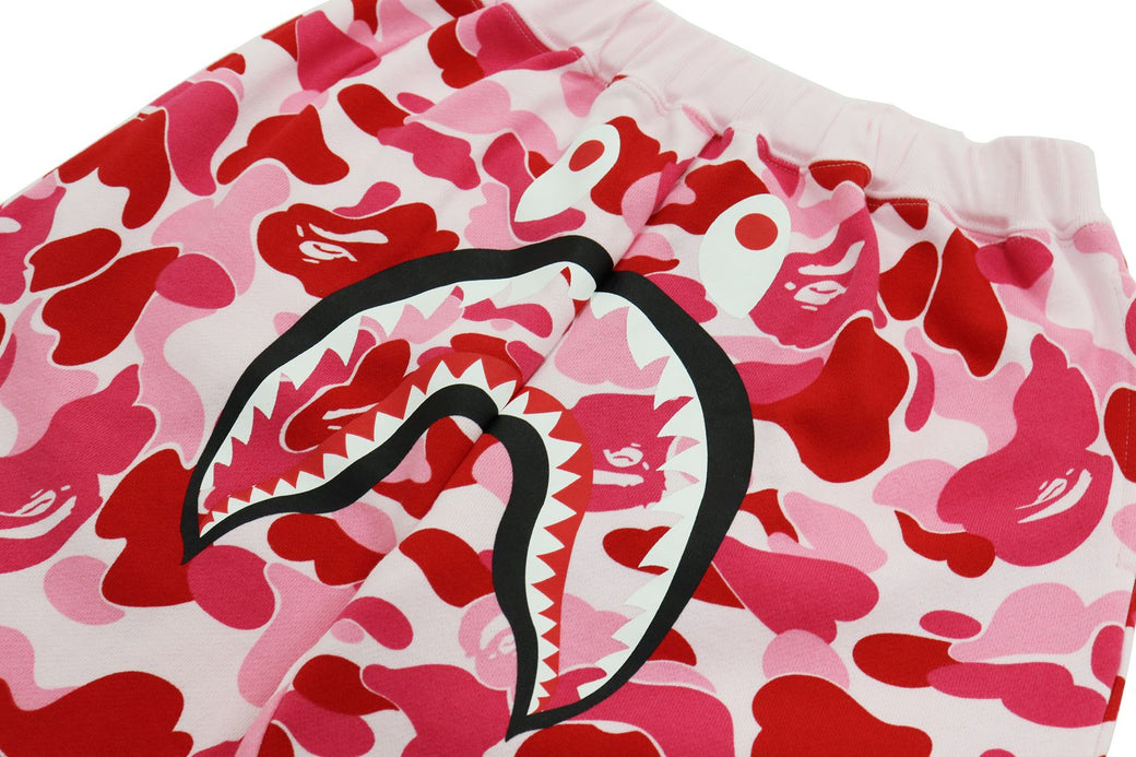 BIG ABC CAMO SHARK SWEAT SHORTS