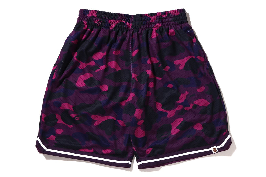 COLOR CAMO WIDE FIT BASKETBALL SHORTS | bape.com