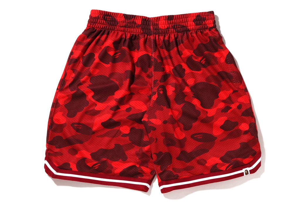 COLOR CAMO WIDE FIT BASKETBALL SHORTS | bape.com