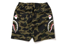 1ST CAMO SIDE SHARK BEACH SHORTS