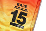 【 BAPE KIDS X F.C.R.B. 】15TH ANNIVERSARY ABC CAMO GRADATION GAME SHORTS