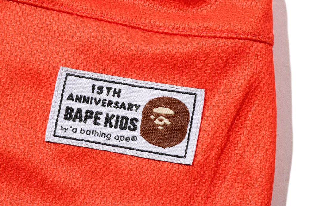 BAPE KIDS X F.C.R.B. 】15TH ANNIVERSARY ABC CAMO GRADATION GAME SHORT | bape .com