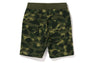 COLOR CAMO SWEAT SHORTS