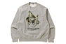 UNKLE POINTMAN LOGO RELAXED CREWNECK