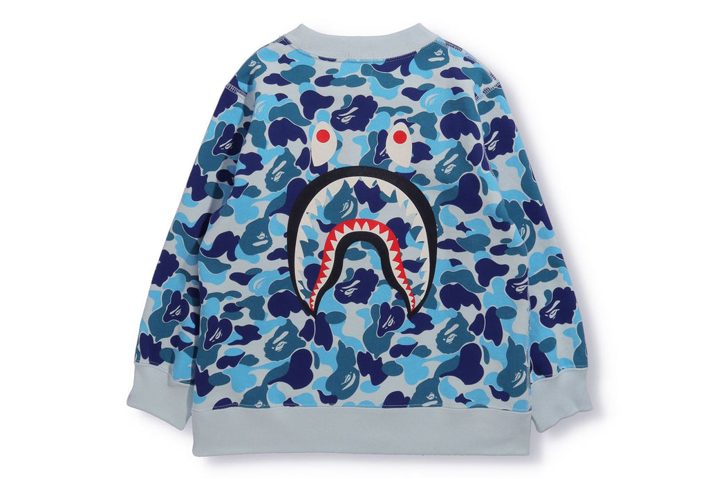 ABC CAMO SHARK CREWNECK | bape.com ABC CAMO SHARK CREWNECK | bape.com