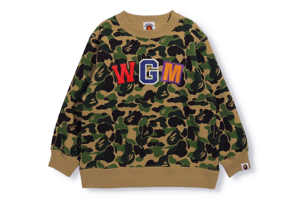 ABC CAMO SHARK CREWNECK | bape.com