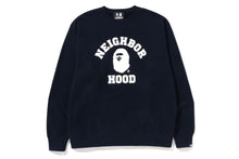 【 BAPE X NBHD 】RELAXED FIT CREWNECK