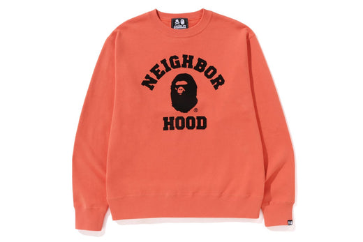 BAPE X NBHD 】RELAXED FIT CREWNECK | bape.com