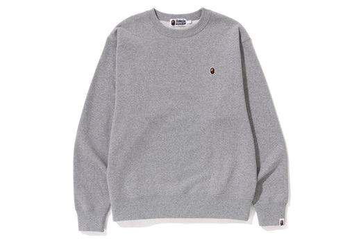 APE HEAD ONE POINT RELAXED FIT CREWNECK | bape.com